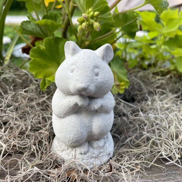 Hamster Statue standing up