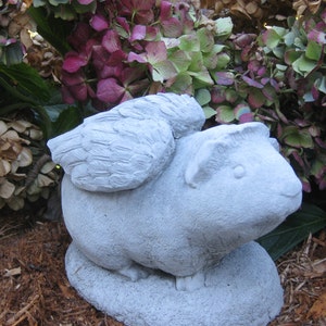 Guinea Pig with Angel Wings Statue New mold excellant detail!