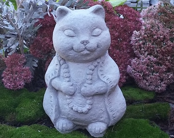 Statue de Bouddha Cat