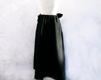 Steampunk Skirt, 1900s Long Edwardian Skirt