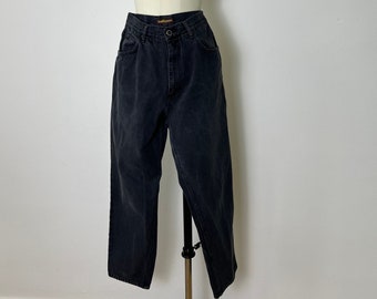 80s High Rise Tapered Jeans, Size M