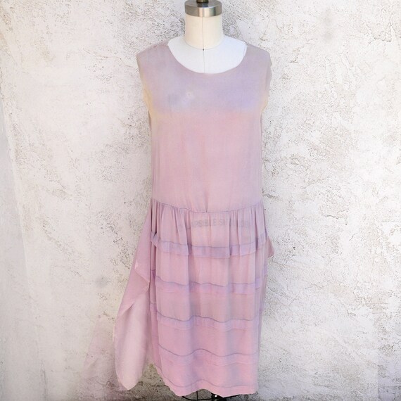 lavender flapper dress