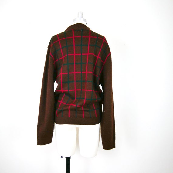 Don Loper 1960s Plaid Sweater, VFG - image 5