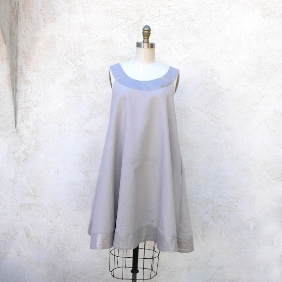 Sleeveless Cotton Summer Tent Dress