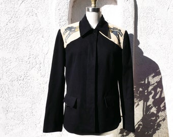 1940s Vintage Ski Jacket, Size S to M