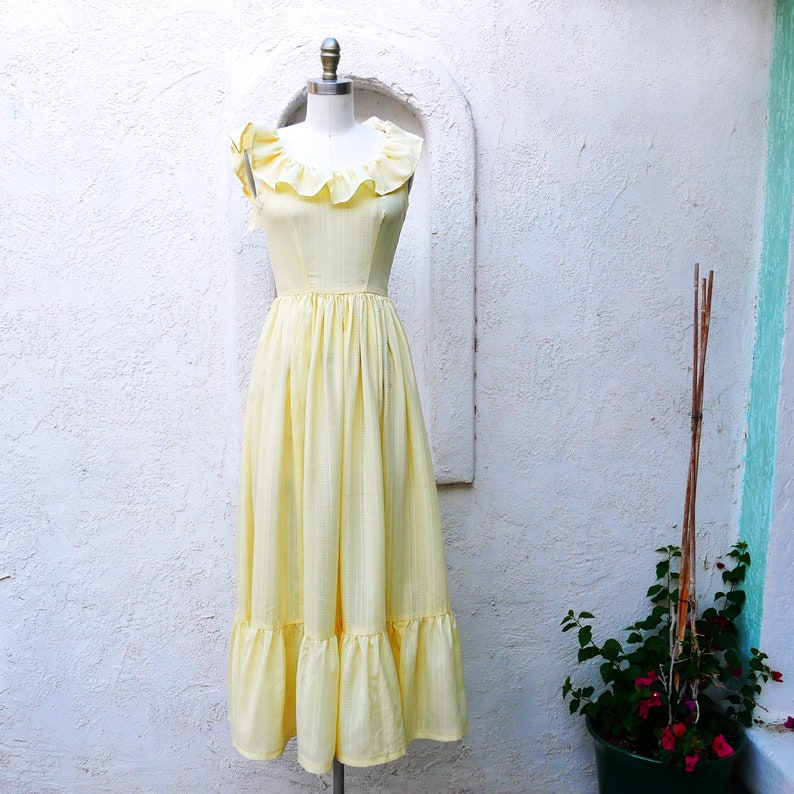 Yellow Sundress, XS image 1