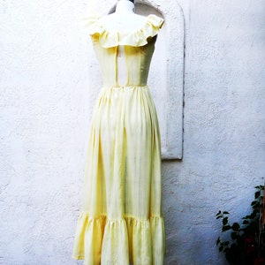 Yellow Sundress, XS image 5