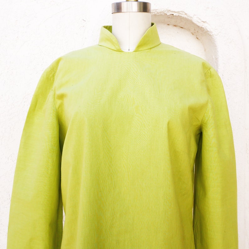 1960s Mod Dress Size M In Lime Green With A Nehru Collar Etsy Il 794xN.2847350971 Nuwg