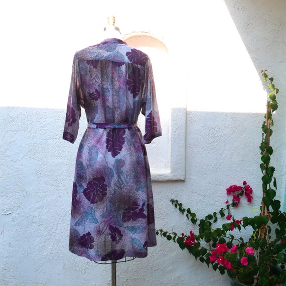 Leaf Print Dress - image 5