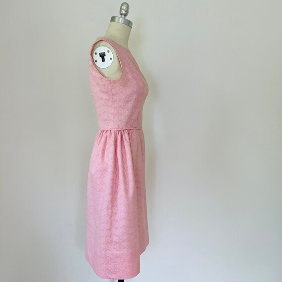 60s Pink Dress, Size S, VFG - image 5