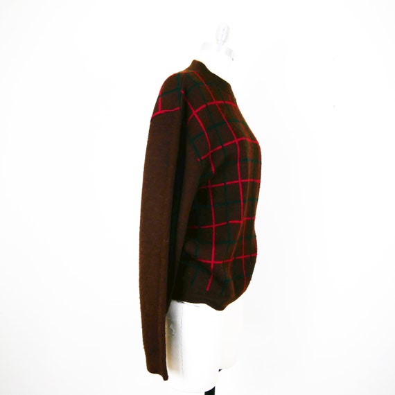 Don Loper 1960s Plaid Sweater, VFG - image 4