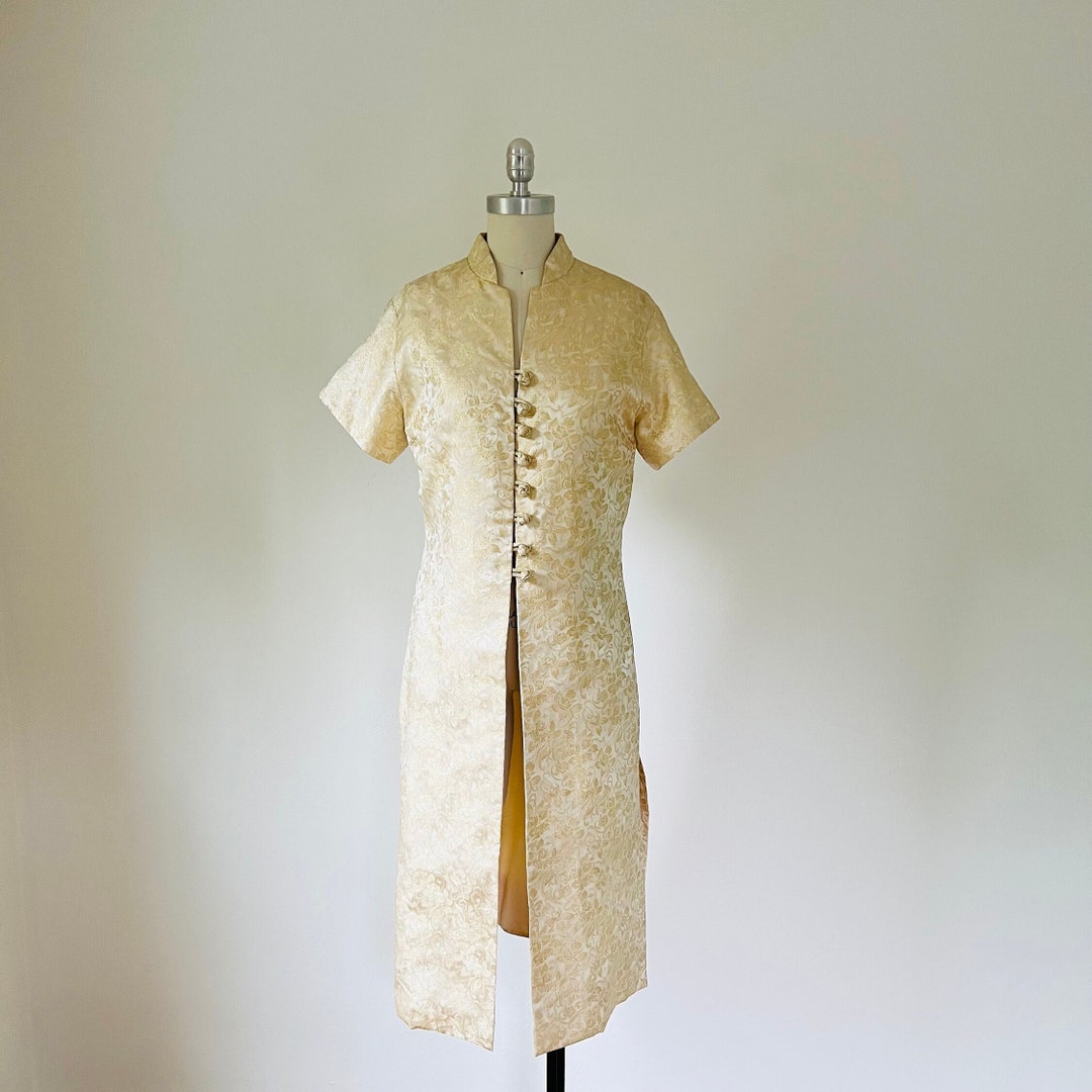 ジャケット・アウター mame 17AW MANDARIN JACQUARD Gown Coat Hec686b87285240e1b37b391f2eb09