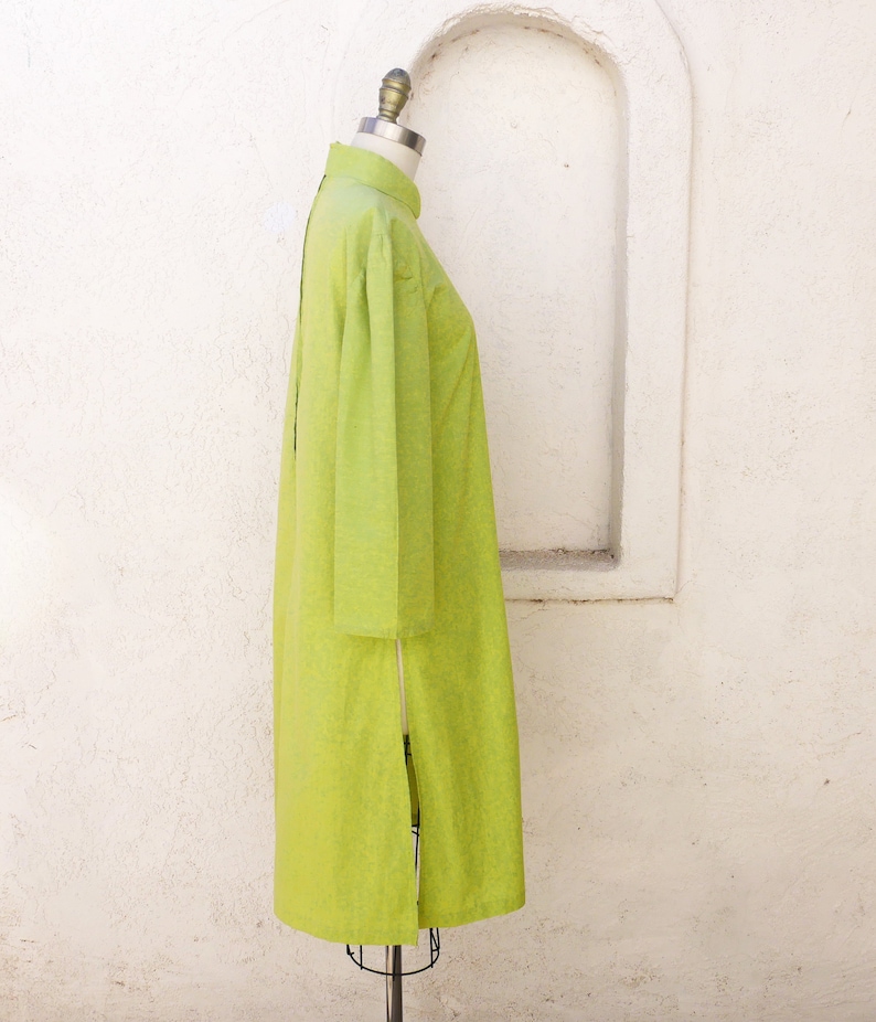 1960s Mod Dress Size M In Lime Green With A Nehru Collar Etsy Il 794xN.2799342342 Dti2