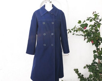 60s Mod Jacket, London Fog Coat, Size L, Made in the USA