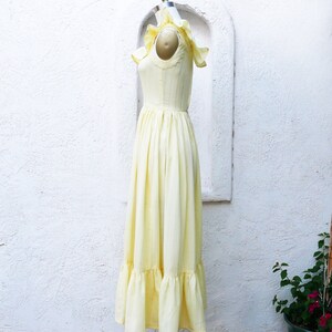 Yellow Sundress, XS image 8