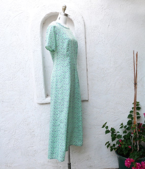 Long Mint Dress - image 3