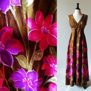 60s Empire-Taillenkleid, Gr. S, VFG