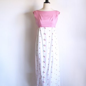 Sixties Dress, 1960s Prom Dress by Lorrie Deb, XS, VFG