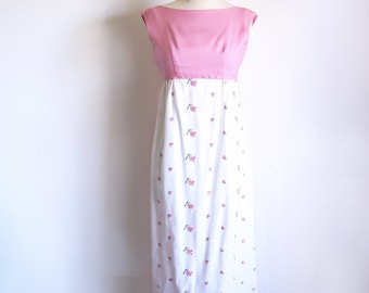 Sixties Dress, 1960s Prom Dress by Lorrie Deb, XS, VFG