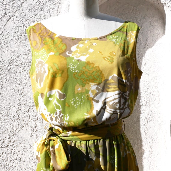 60s Sleeveless Dress by Sacony - image 2