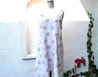 50s Cotton Floral Sundress