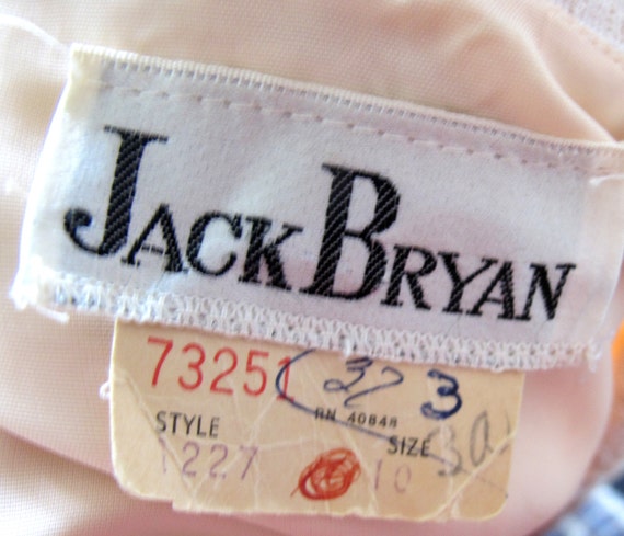 Vintage 1960s Lace Dress, Designer Jack Bryan, Sh… - image 5