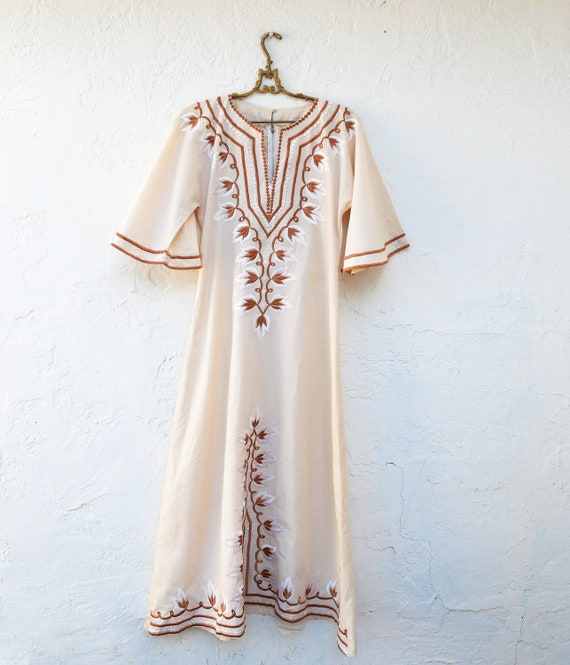 70s Festival Dress Size Small - image 8