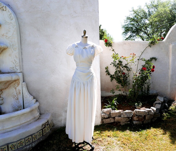 white dress for small wedding