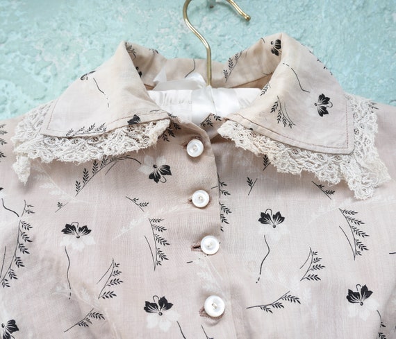 Victorian Blouse, Vintage kids Clothes - image 3