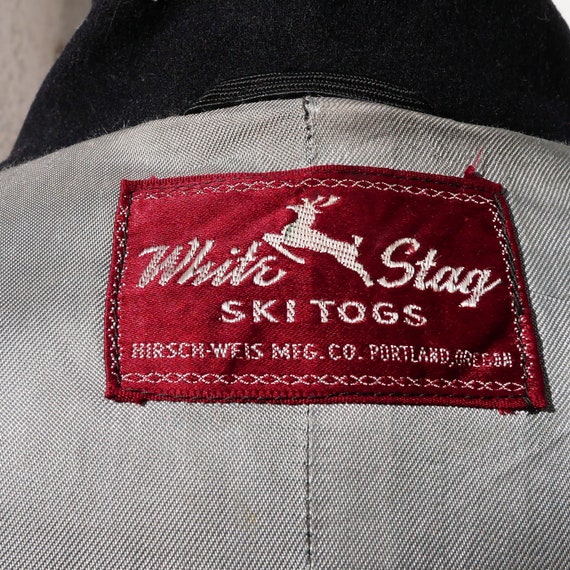 1940s Vintage Ski Jacket, Size S to M - image 8
