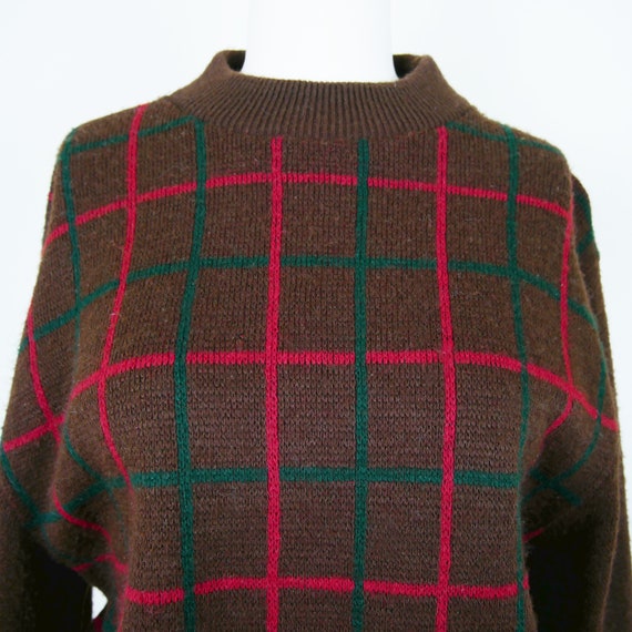 Don Loper 1960s Plaid Sweater, VFG - image 2