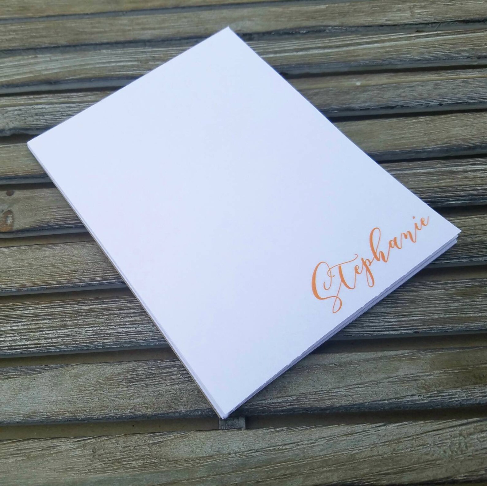 Personalized Custom Notepad Scratch Pad Gift. 50 Sheets 4.25 Etsy
