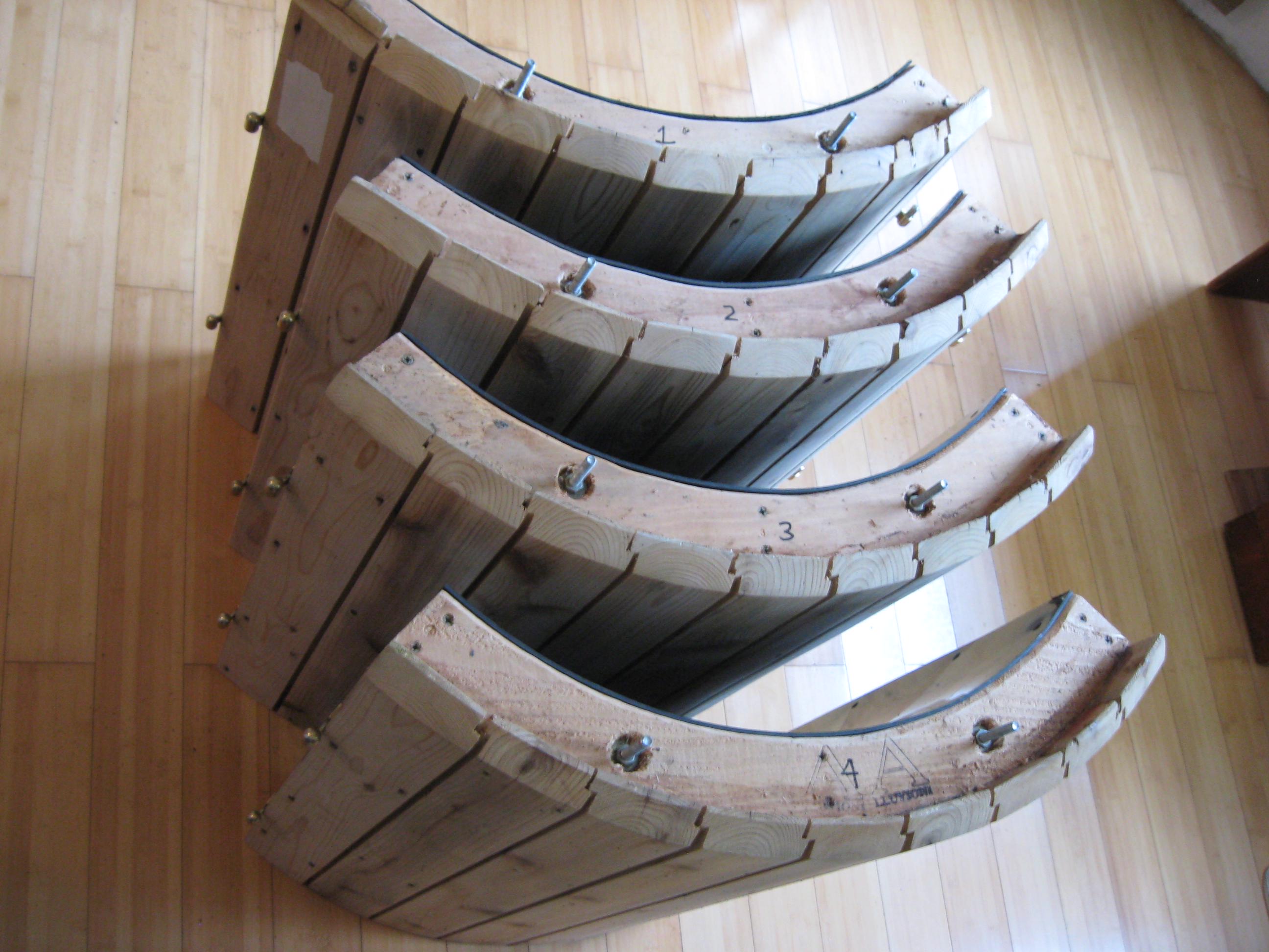 Large Circular Wood Planter - Etsy