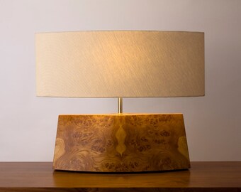 Bentwood table lamp