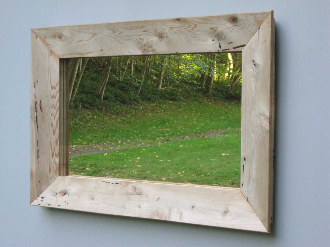 Reclaimed Wood Mirror - Etsy