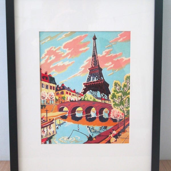 Vintage Paint by Number Etsy