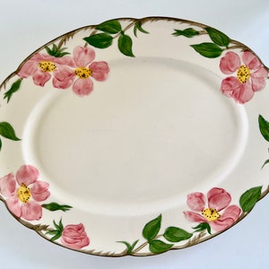 Vintage Franciscan Desert Rose Platter