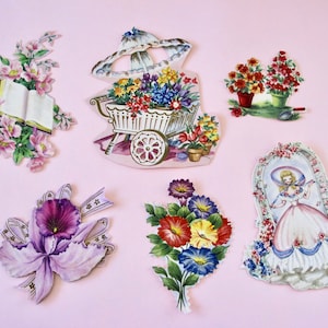 Vintage Paper Ephemera Southern Belle i kwiatowe rzemiosło scrapbookingowe