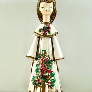 Vintage Mid Century Angel Christmas Holiday Decoration Figurine
