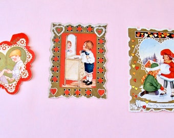 3 Vintage Valentine