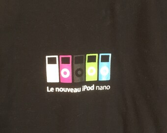 Apple American Apparel Employee Shirt in French - Size Medium