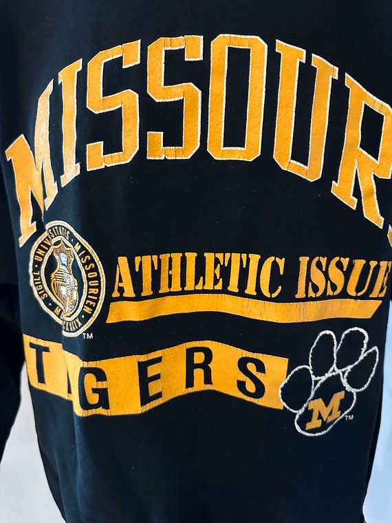 Vintage Missouri Tigers Logo 7 Sweatshirt - Size … - image 3