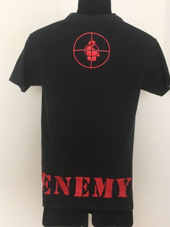 Vintage Public Enemy Shirt - Size S/M - image 2