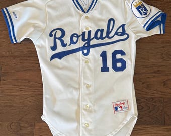 Vintage Rawlings Kansas City Royals Bo Jackson Jersey - Size 36 (Small or Extra Small, Check Measurements)