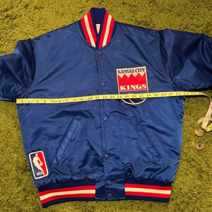 Vintage Rare Kansas City Kings NBA Starter Jacket - Size Medium image 3
