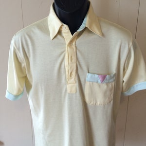 Vintage 80s Pastel Polo Size Small or Medium image 4