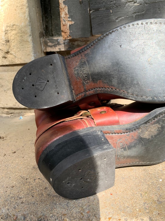 Vintage Motorcycle Engineer Boots, Maker Unknown - Si… - Gem