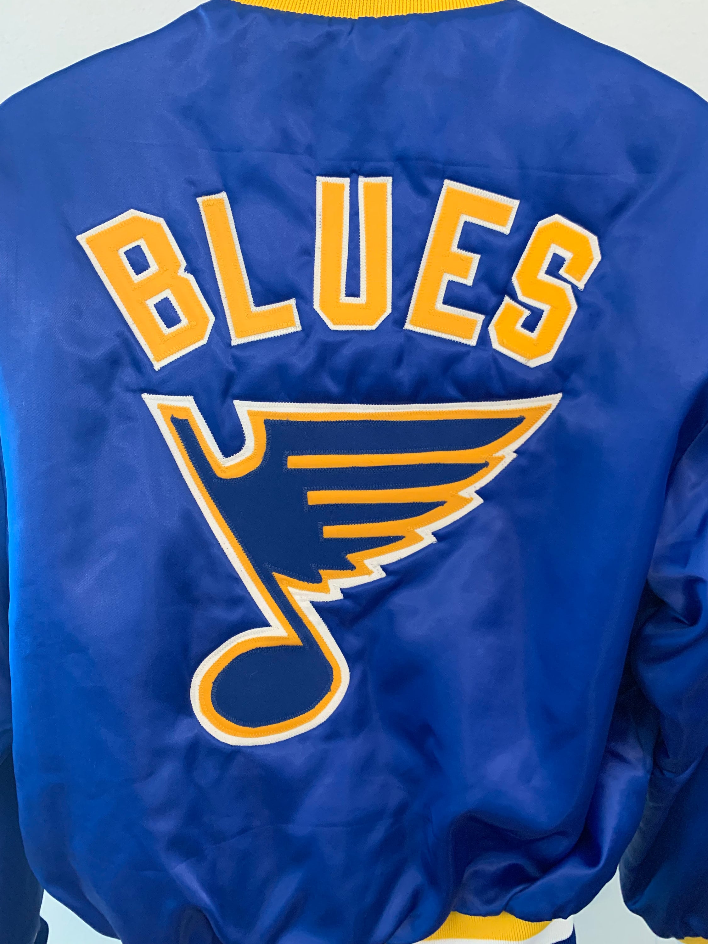 ST. LOUIS BLUES SERIES SIX VINTAGE CREWNECK SWEATER- BLUE