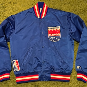 Vintage Rare Kansas City Kings NBA Starter Jacket - Size Medium image 1