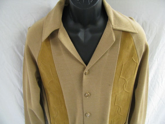 Vintage Sears Rockabilly Acrylic Cardigan - Size … - image 2